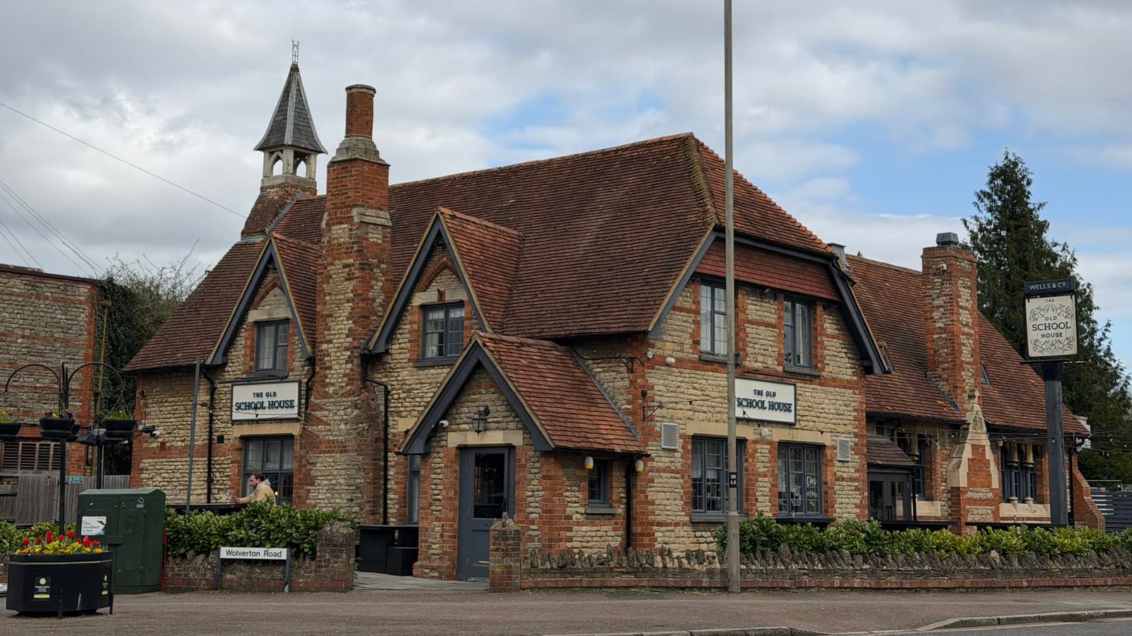 Exterior photograph of The Old School House in Stony Stratford